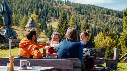 Feldpan Alm Tour mit Seeblicken