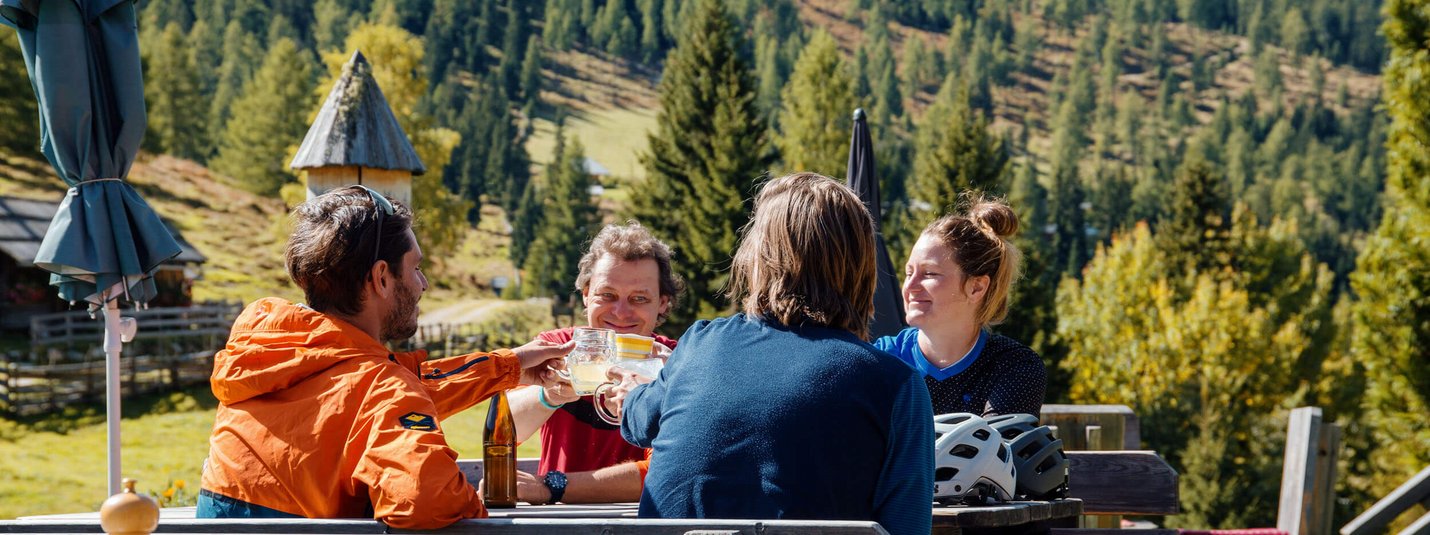 Feldpan Alm Tour mit Seeblicken