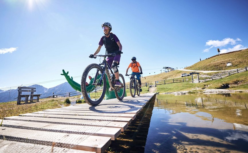 Mountain bike holiday in Olang - Kronplatz