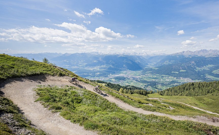 Mountain bike holidays in the Kronplatz holiday region