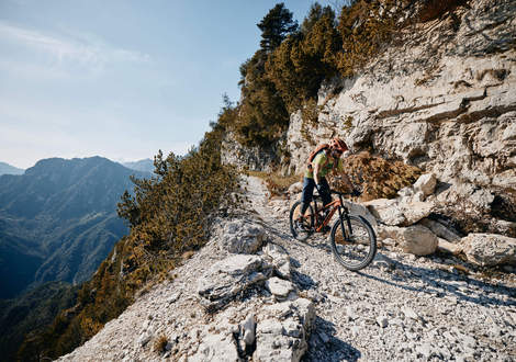 Mountainbike Urlaub in Tremosine sul Garda