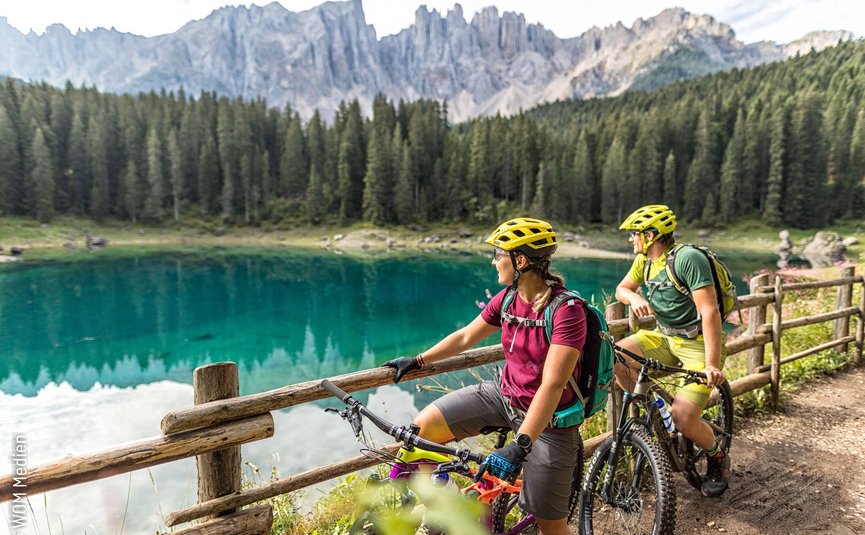 Mountain bike holidays in the Dolomites - Val d'Ega