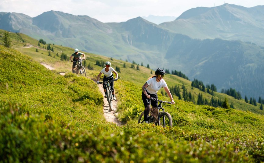 Mountainbike Urlaub in Saalbach Hinterglemm Leogang Fieberbrunn