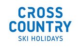 Logo von Cross Country Ski Holidays in Blau auf weißem Hintergrund