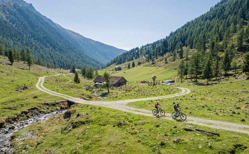Mountain bike holiday in Bruneck