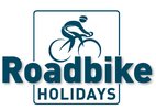 Logo Roadbike Holidays mit Radfahrer-Symbol