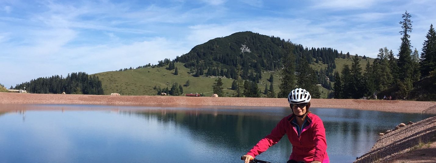 Heidis E-Biketour zum Marmorsee (Loferer Alm)