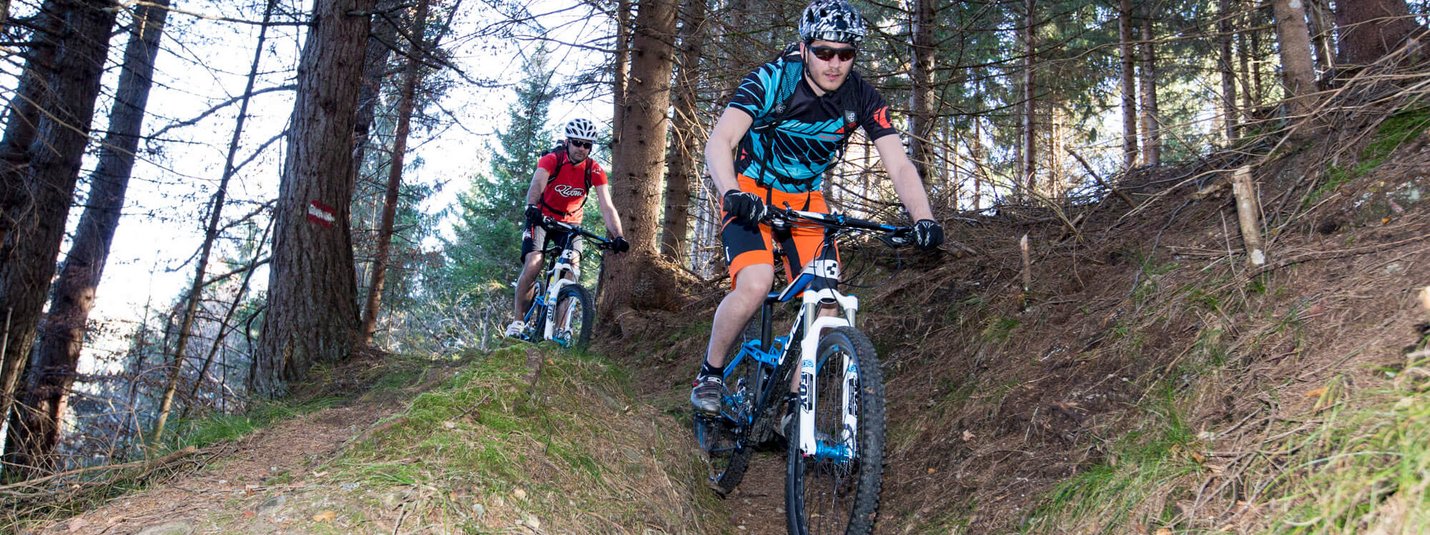 Mountainbike Singletrail Weissensee
