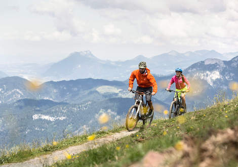 Mountainbiken in den Kitzbüheler Alpen - Hohe Salve