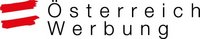 Logo von Österreich Werbung mit rotem Doppelstrich