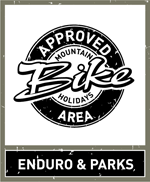 Goedgekeurd mountainbikegebied 2025 logo enduro en parken